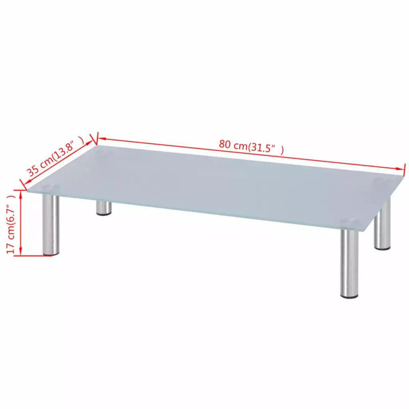 Wingfield Unfinished TV Stand for TVs up to 32", White