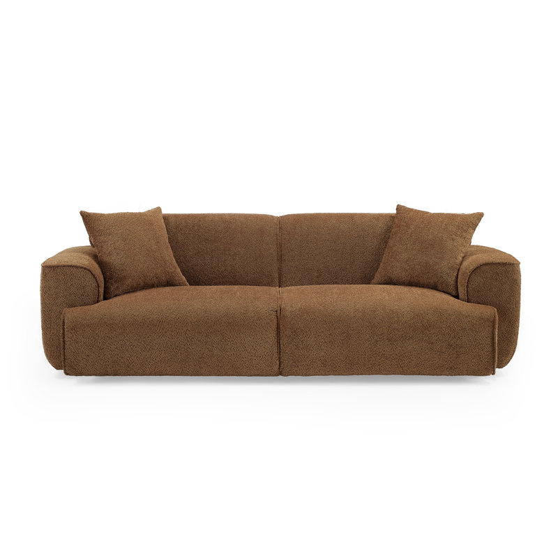 MINIMORE Modern Style 91"W Wallas 3Seater Sofa