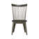 Jakeelah Spindle Back Side Chair w/ Saddle Shaped Seat