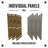 Ashleah Solid Wood Panel Headboard Wall Leaner Style-87055769-87055779