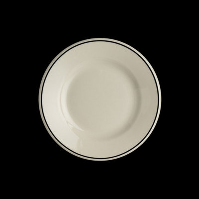 Plate Rolled Edge Black Line