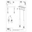 Bergmundur - Light Stainless Steel Pendant-2081172256-2081172262-2081172263
