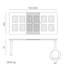 Lemeiux 8 - Person Patio Dining Set with Extendable Rectangular Table-440769524