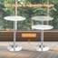 Jamalle Round Metal Base Dining Table-1209733438