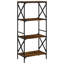 Fontainbleau 132cm H x 35cm W Metal Standard Bookcase-384062113