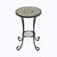 Table d'appoint de patio avec tablette-1701405261