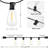 Montesinos 52 - Bulb 1200'' Plug-in String Light