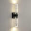 Lampe murale en cristal