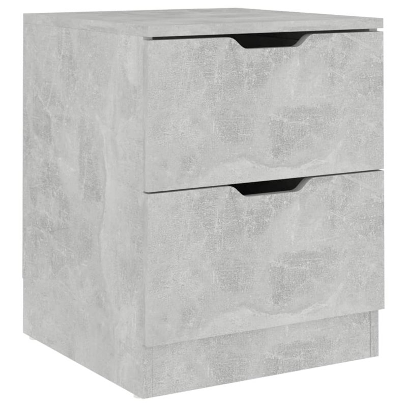 Table de bout vidaXL, Gris béton