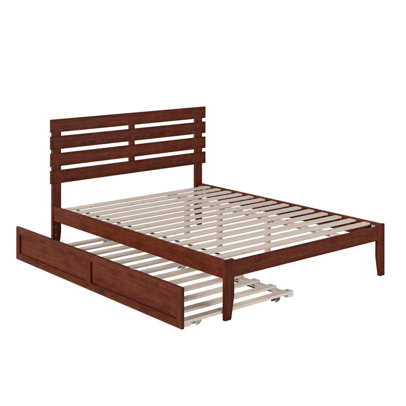 Lit plateforme Bronson, Blanc, Grand