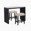 Ensemble de tabourets de bar contemporains sans dossier, idéal pour la salle à manger et la cuisine, alliant style et confort pour une grande expérience