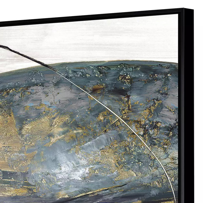 «Kenyon I» par Reeves - peinture sur toile à cadre flottant