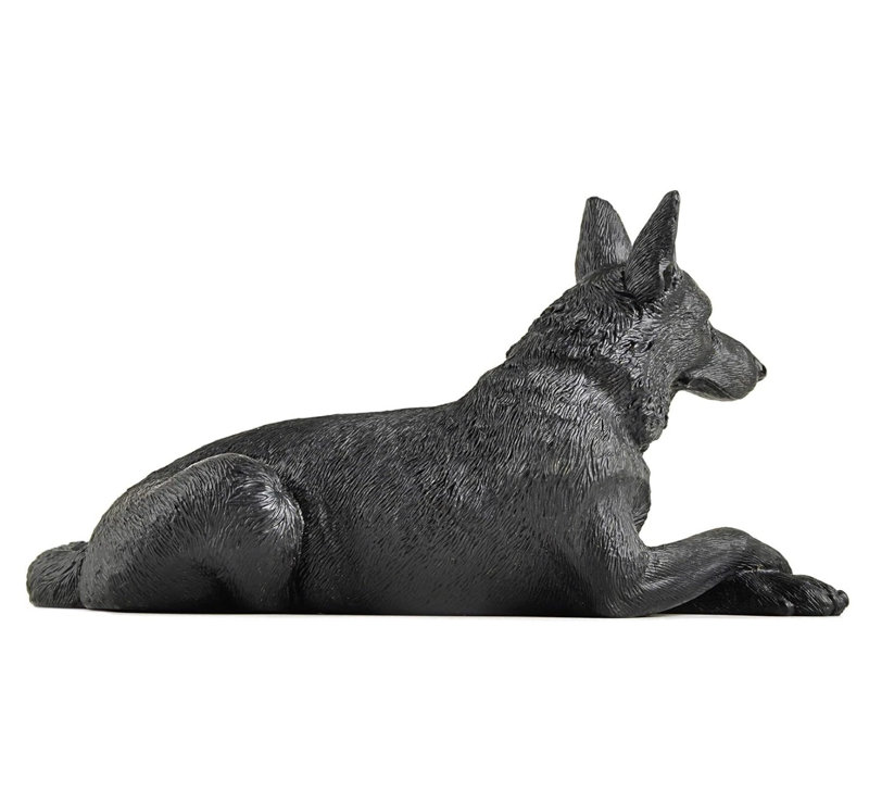 Statue de jardin berger allemand 12,5 pouces - intérieur - extérieur - menthe