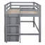 Lit mezzanine simple avec 4 tiroirs Sous l'armoire - peu encombrante Durable-1879884781