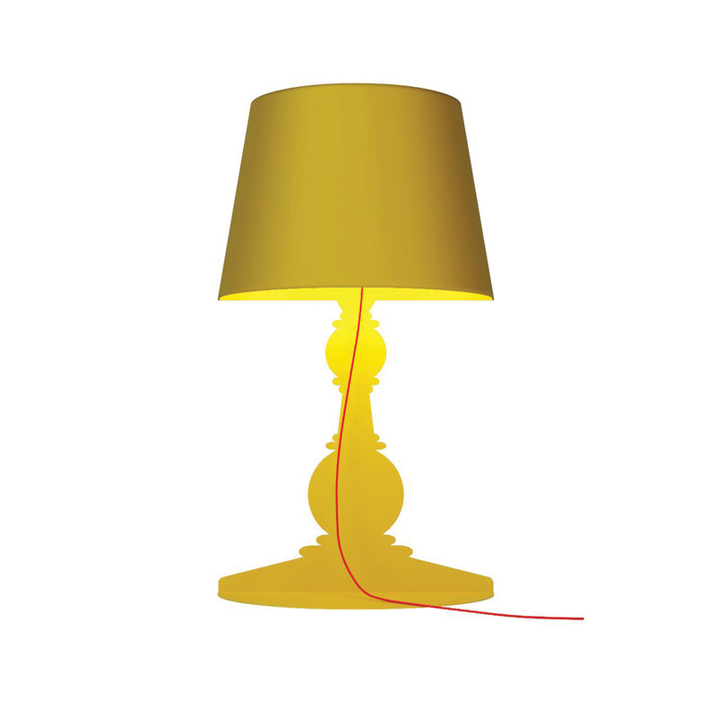 Adilyne Table Lamp, Yellow, 70cm H x 40cm W x 19cm D