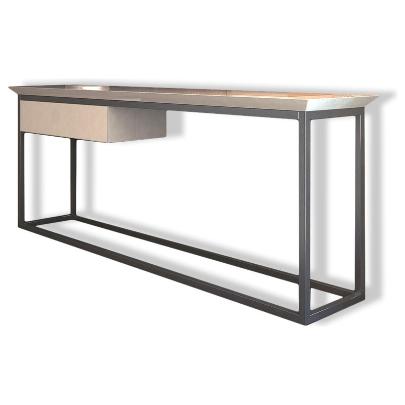 Console Saphire, H 27,8 po x l 39 po x P 15,6 po, Haute brillance