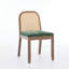 Ensemble de 2 chaises de salle à manger courbées arquées-538900685