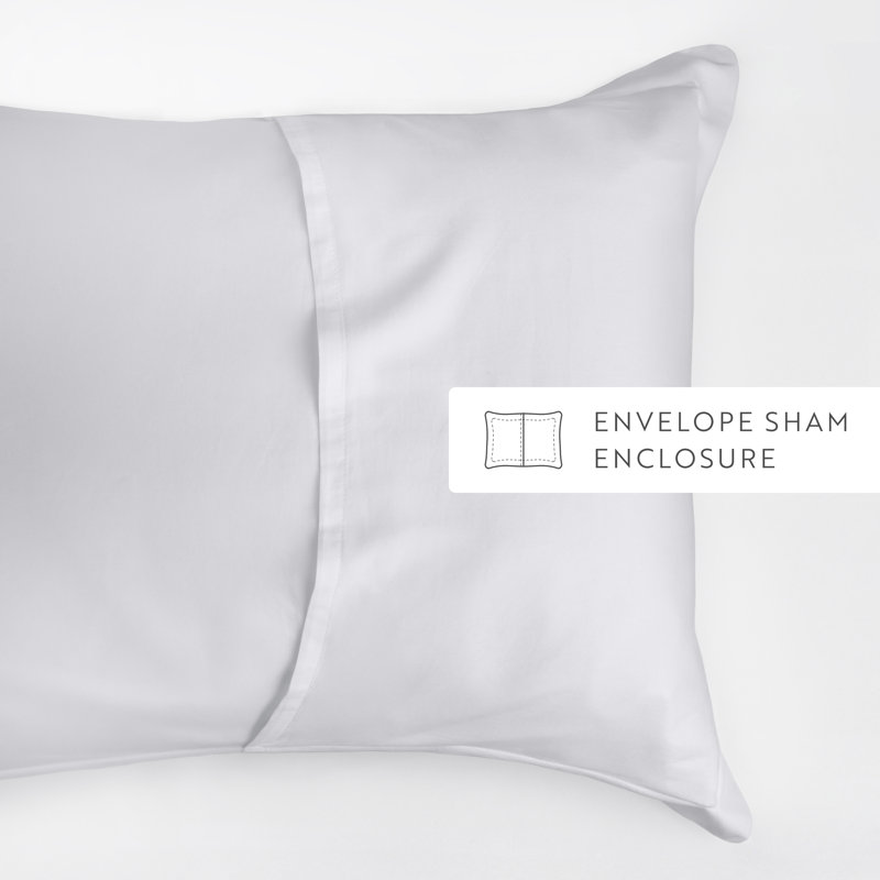 Ensemble d'édredon et housse de couette en coton brossé 300TC Premium, Gris, Housse de couette et insert très grand + 2 très 
