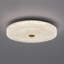 Round Glass Dimmable LED Flush Mount