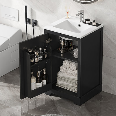 20"W Freestanding Athroom Vanity With Sink Top