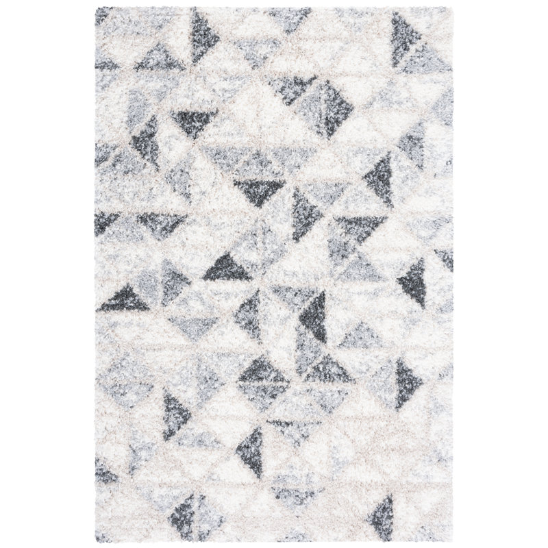 Tapis à motif géométrique Briaja Performance, Rectangle 8 pi x 10 pi