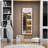 Lighted Full-Length Mirror, Three-Color Mode Wall Light Full-Body Makeup Mirror, Touch Pink 62.6"x23.3", Suitable for Dressing Room, Bedroom, Hotel