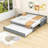 Twin Size Wooden Daybed with Trundle-1470487295