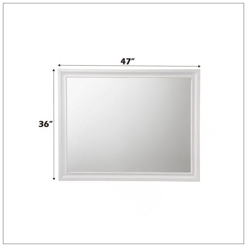 Miroir Naima, Blanc
