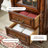 Nut-brown Solid Wood+Glass Display Cases
