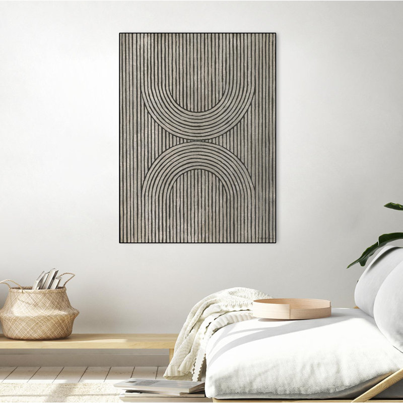 «Cedar Grooves II» par Vanna Lam, reproduction sur toile flottante, H 24 po x l 18 po
