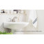 Robinet de lavabo central avec ensemble de bonde Haber