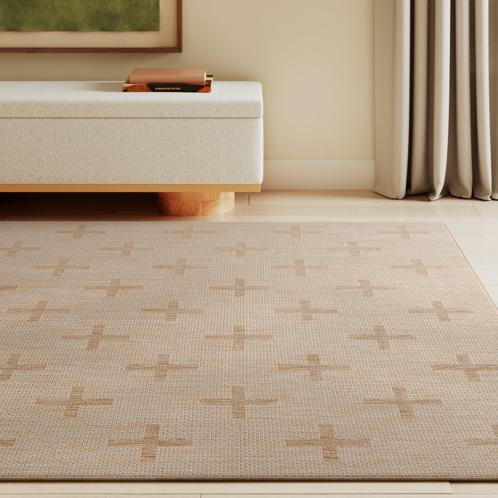 Bronwyn Geometric Rug, Rectangle 6'7" x 9'