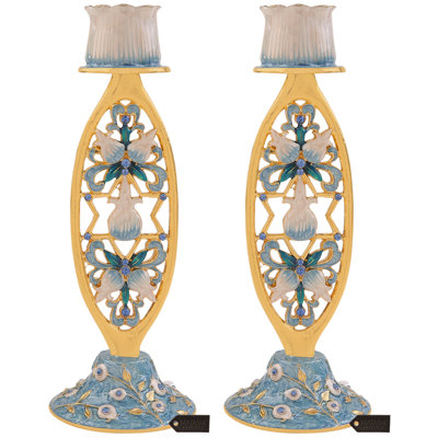 7.4'' H Pewter Tabletop Candlestick
