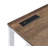 Walnut Writing Desk with Built-in USB Port – Modern Office & Study Desk-1596384069