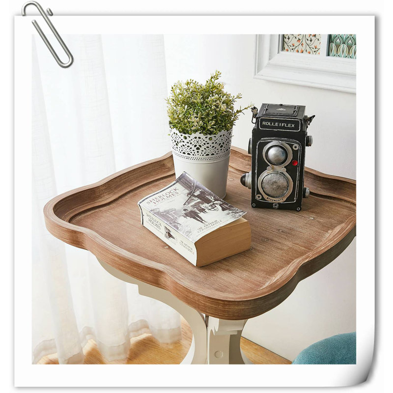 Mohit Solid Wood End Table Set