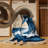Washable Whale Watch Coastal Area Rug-1234454329