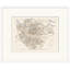 Map Series Vienna Framed Print