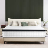 Coito 12” Medium Breathable Hybrid Mattress With Multilayered Memory Foam Cool Soft Design In A Box