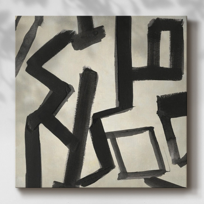 Onyx Maze II-Gallery, toile tendue, H 40 po x l 40 po