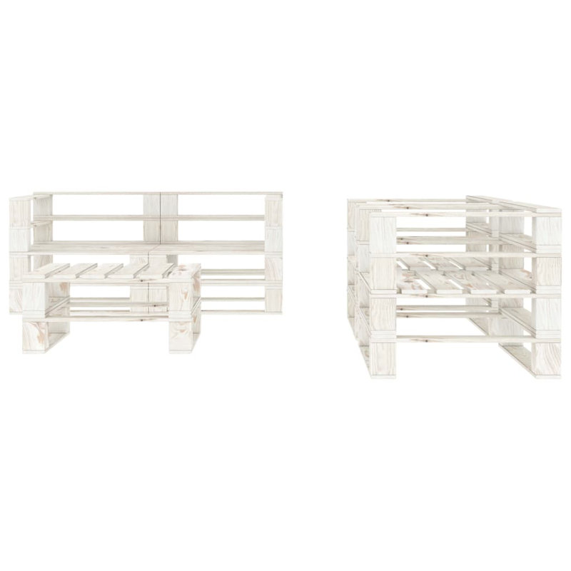 Sinclair 4 - Person Seating Group, White