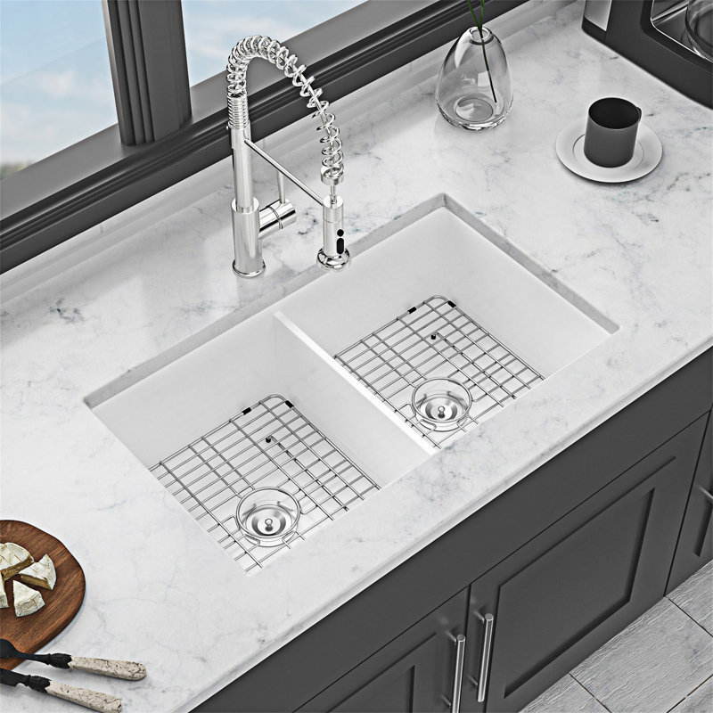 Undermount Double Bowl Kitchen Sink