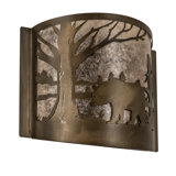Hewlett 1 - Light Flush Mounted Sconce
