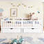 Lit simple blanc TG avec garde-corps, tiroirs de rangement et une charmante tête de lit. Tête de lit Sweet Sleep Ambiance douillette-1224703136