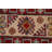 Light Blue Kazak Geometric Area Rug