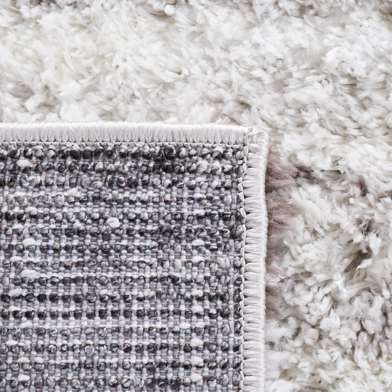 Tapis rayé Omaury Performance, Rectangle 5 pi 5 po x 7 pi 7 po