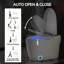 Toilette intelligente avec siège de bidet chauffant, fonction d'ouverture / fermeture automatique, sécheuse intégrée et eau chaude - Toilette de bidet portable pour un confort ultime