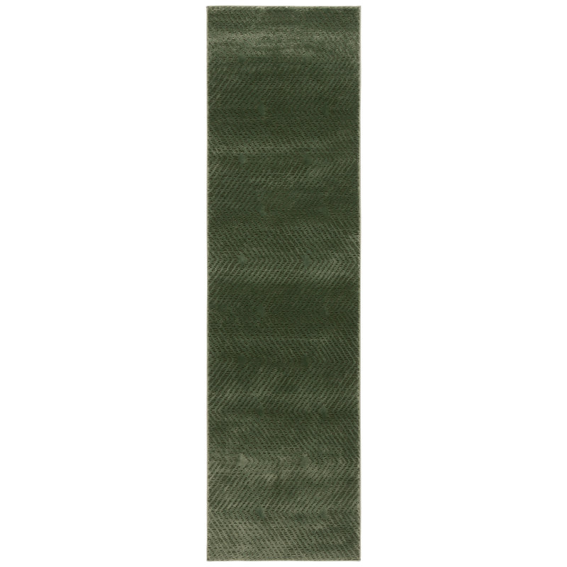 Simonton Revive Performance Chevron Rug, Runner 2'3" x 8'