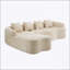 Canapé modulaire en L à compression Boneless-669410176