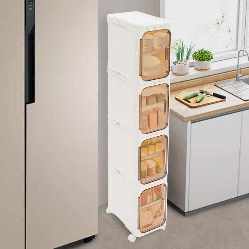 4 Tiers Freestanding Bathroom Cabinet