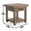 Riverdale - Table de bout - Brun